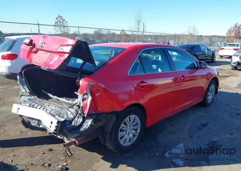 2012 Toyota Camry L z USA, uszkodzony, nr VIN 4T4BF1FK0CR192282